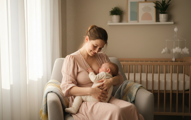 Baby schwitzt beim Stillen: Ist das normal?